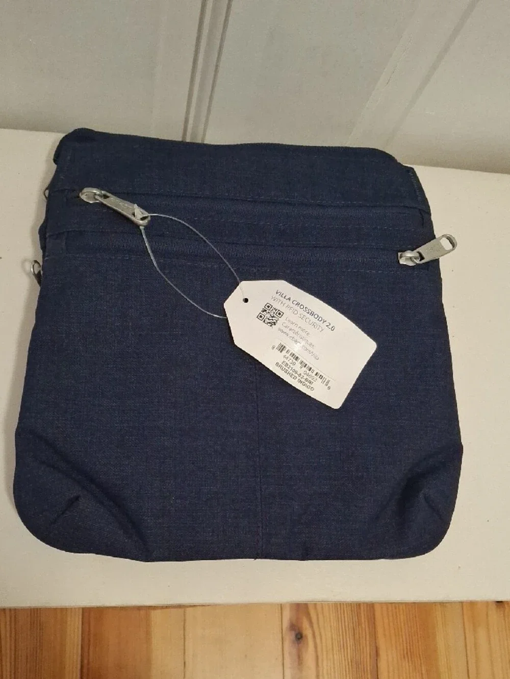 Navy Crossbody Bag - Lightweight Organizer Travel